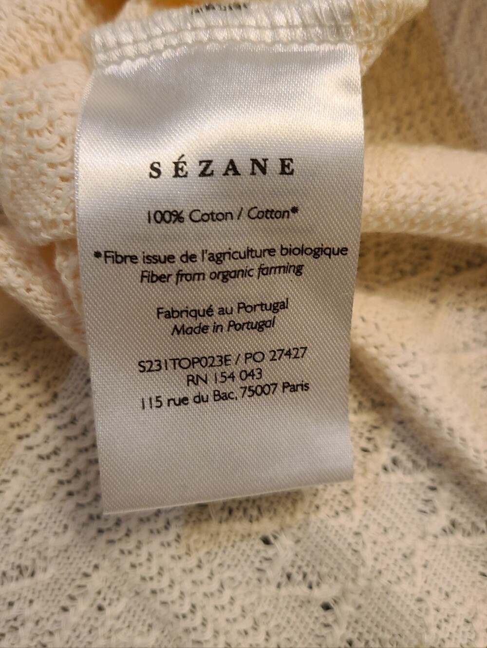 Sezane Top - Picture 5 of 8